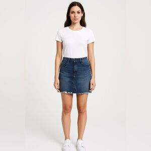 Kendall & Kylie Dark Blue Mini Skirt